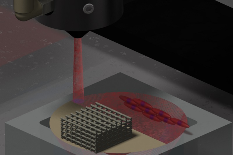Atomizer Nozzle for Bio Printing and making 3D objects